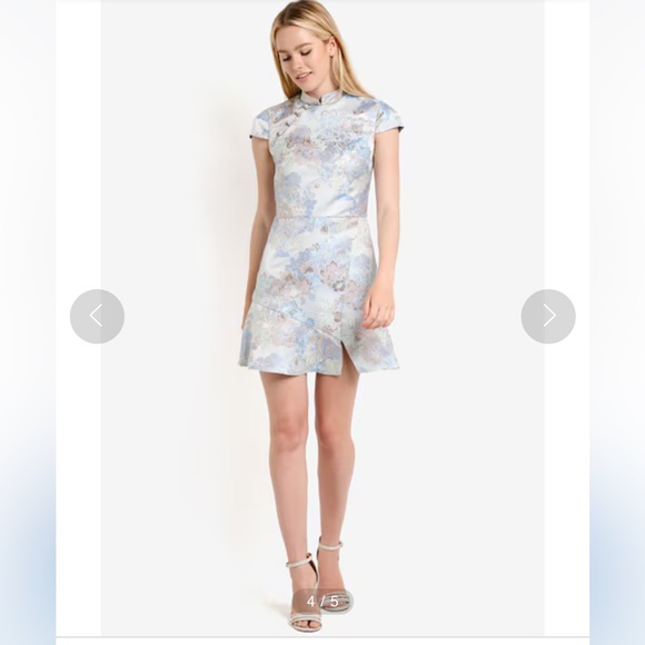 Miss Selfridge
Premium Blue Jacquard Chinese Dress size 8 - Picture 7 of 9